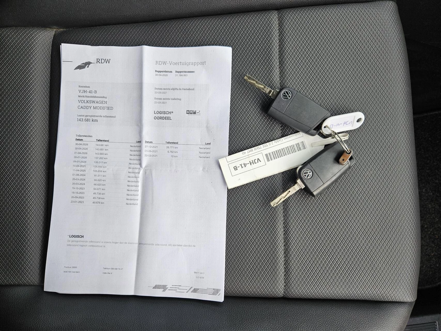 Hoofdafbeelding Volkswagen Caddy