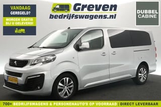 Peugeot Expert 231L 2.0 BlueHDI L3H1 177PK Automaat Dubbele Cabine | 5 Persoons | 360Camera Carplay Airco 2xSchuifdeur LED Cruise Navi PDC 17'LMV