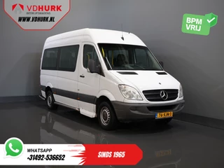 Mercedes-Benz Sprinter 313 2.2 CDI L2H2 €8.470 Incl. BTW BPM VRIJ! EXPORT Combi/ 9 Persoons/ Kombi/ 9P/ Airco/ Rolstoellift