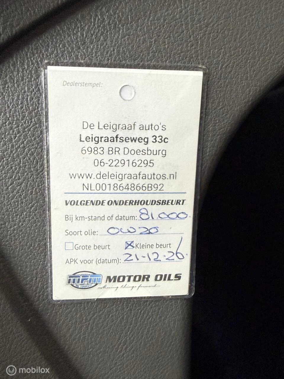 Hoofdafbeelding Ford Transit Connect