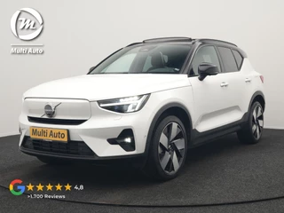 Volvo XC40 Recharge Twin Ultimate 78 kWh 408pk Dealer O.H. | Trekhaak Af Fabriek | Panodak | 360 Camera | Adaptive Cruise | Harman / Kardon | Alcantara Sportstoelen Memory & Verwarmd | Google Assistent | Keyless | Stuur Verwarmd | Blis |