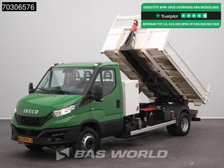 Iveco Daily 72C18 3.0L Ampliroll Hooklift 3,5t Trekhaak 7tons Airco Cruise Dubbellucht Kipper Euro6 Tipper Benne Kieper Absetzkipper Airco Trekhaak Cruise control
