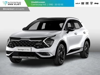 Kia Sportage 1.6 T-GDi Plug-in Hybrid AWD GT-Line | Levering Sep | Clima | Stoel-/stuurverwarming | Schuif-/kanteldak | Carplay | Navi | Adapt. Cruise | 19''