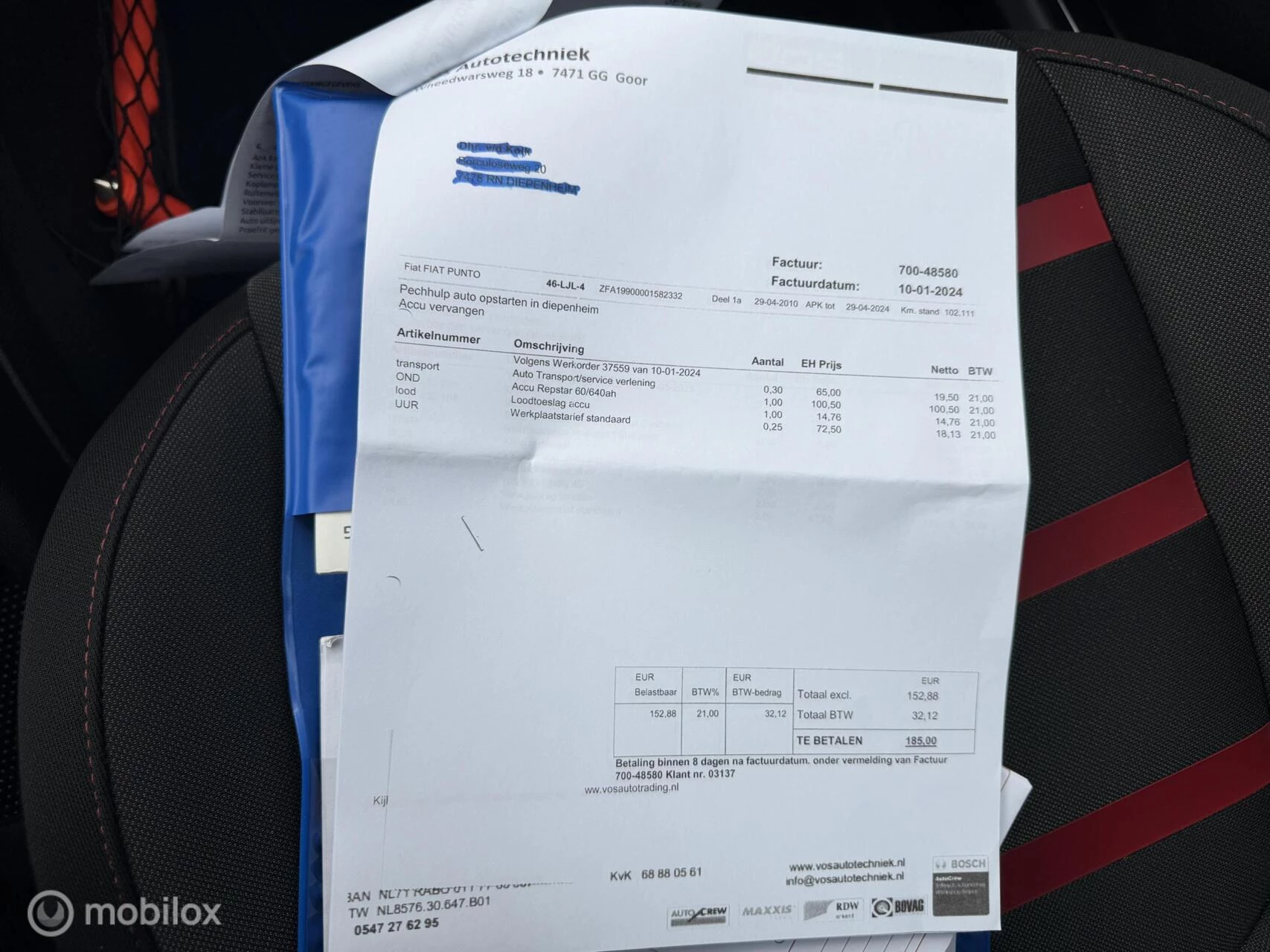 Hoofdafbeelding Fiat Punto