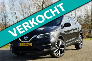 Nissan Qashqai 1.3 DIG-T Tekna Automaat - Brilliant Black - Panorama/Camera/Carplay
