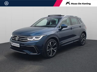 Volkswagen Tiguan 1.4TSIeHybrid 180kW/245PK R-Line DSG · Leder · Panoramadak · Trekhaak · Stoelverwarming ·