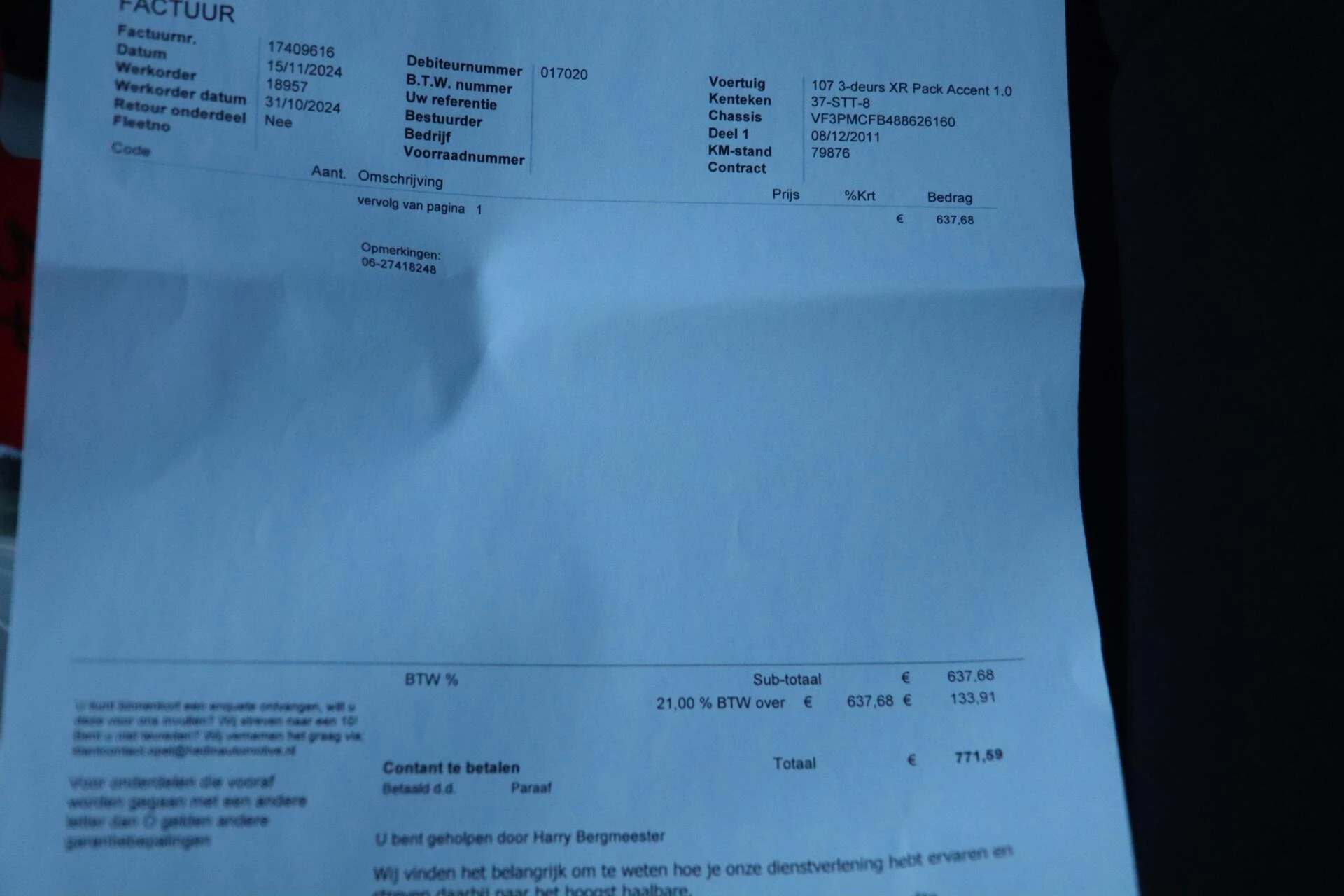 Hoofdafbeelding Peugeot 107