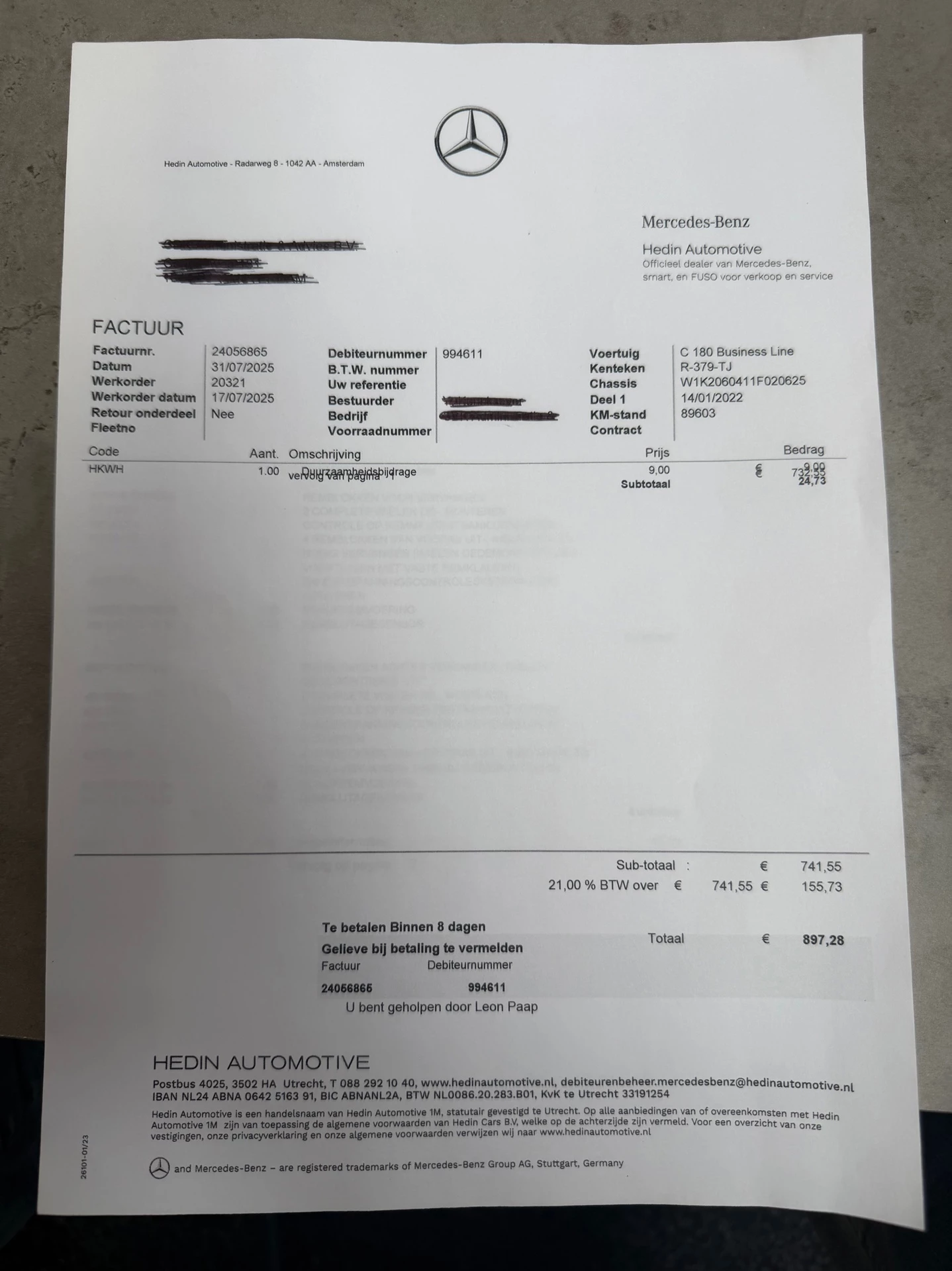 Hoofdafbeelding Mercedes-Benz C-Klasse