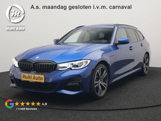 BMW 3 Serie Touring 330e M Sport Plug In Hybrid 293pk Dealer O.H. PHEV | Panodak | Head Up | Laser LED | Adaptief Onderstel | Camera | Alcantara Sportstoelen Memory & Verwarmd | Sfeerverlichting | Apple Carplay | Keyless | Blis | 19"L.M | Virtual | DAB |