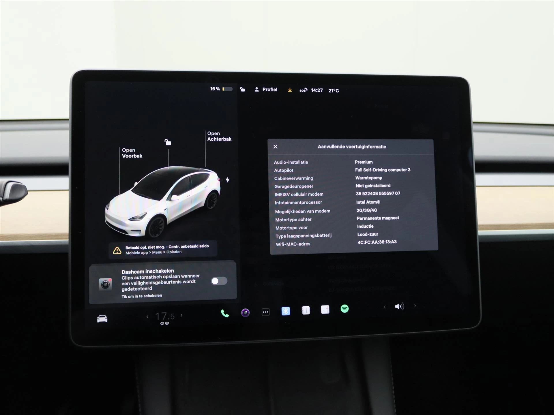 Hoofdafbeelding Tesla Model Y