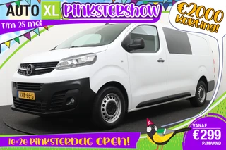 Opel Vivaro 2.0 145 PK L3 DC 6-Pers Trekhaak Betimmering Carplay Navi 