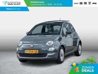 Fiat 500 Hybrid Dolcevita | Airco | Cruise | 15" | Schuif/Kanteldak | PDC | Apple Carplay