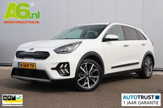 Kia Niro 1.6 GDi Hybrid Style Edition Half Leder Carplay Android Navigatie Achteruitrijcamera Blind Spot Adaptive Cruise Control Rijstrooksensor Parkeersensor