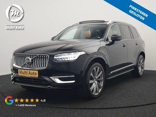 Volvo XC90 T8 Twin Engine AWD Inscription 7 Persoons PHEV 394pk Dealer O.H. | Panodak | Adaptive Cruise | Luxe Lederen Sportstoelen Memory & Verwarmd | 360 Camera | Head Up | Harman Kardon | Apple Carplay | Blis | Virtual | Navigatie | 21"L.M | Plug In Hybrid