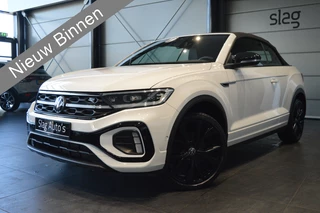 Volkswagen T-Roc Cabrio 1.5 TSI 3X R-LINE Black Style leer trekhaak 19 inch 150 pk !!