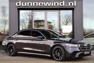 Hoofdafbeelding Mercedes-Benz S-Klasse Mercedes-Benz S-Klasse S 580 E 4MATIC LANG *Burmeister 4d*Achterasbesturing*Chaufeurs*Luchtvering*Nightpakket