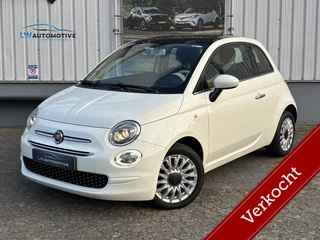 Fiat 500 1.2 Lounge | Pano | Leder sportstoelen | Carplay | Cruise | Parkeersensoren