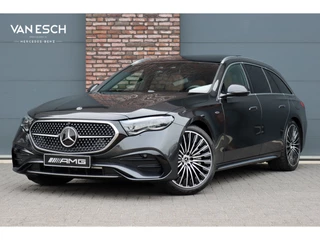 Mercedes-Benz E-Klasse Estate 300 e AMG Line | Luchtvering | Hyperscreen | Stoelventilatie | Distronic+ | Massage | Digital Light | Trekhaak | Surround Camera | Nappa Leder | Burmester | Keyless Go | Vlakkenverwarming |