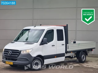 Mercedes Sprinter 317 CDI Dubbel Cabine Automaat Open Laadbak 3500KG Trekhaak Airco Dubbel cabine Trekhaak