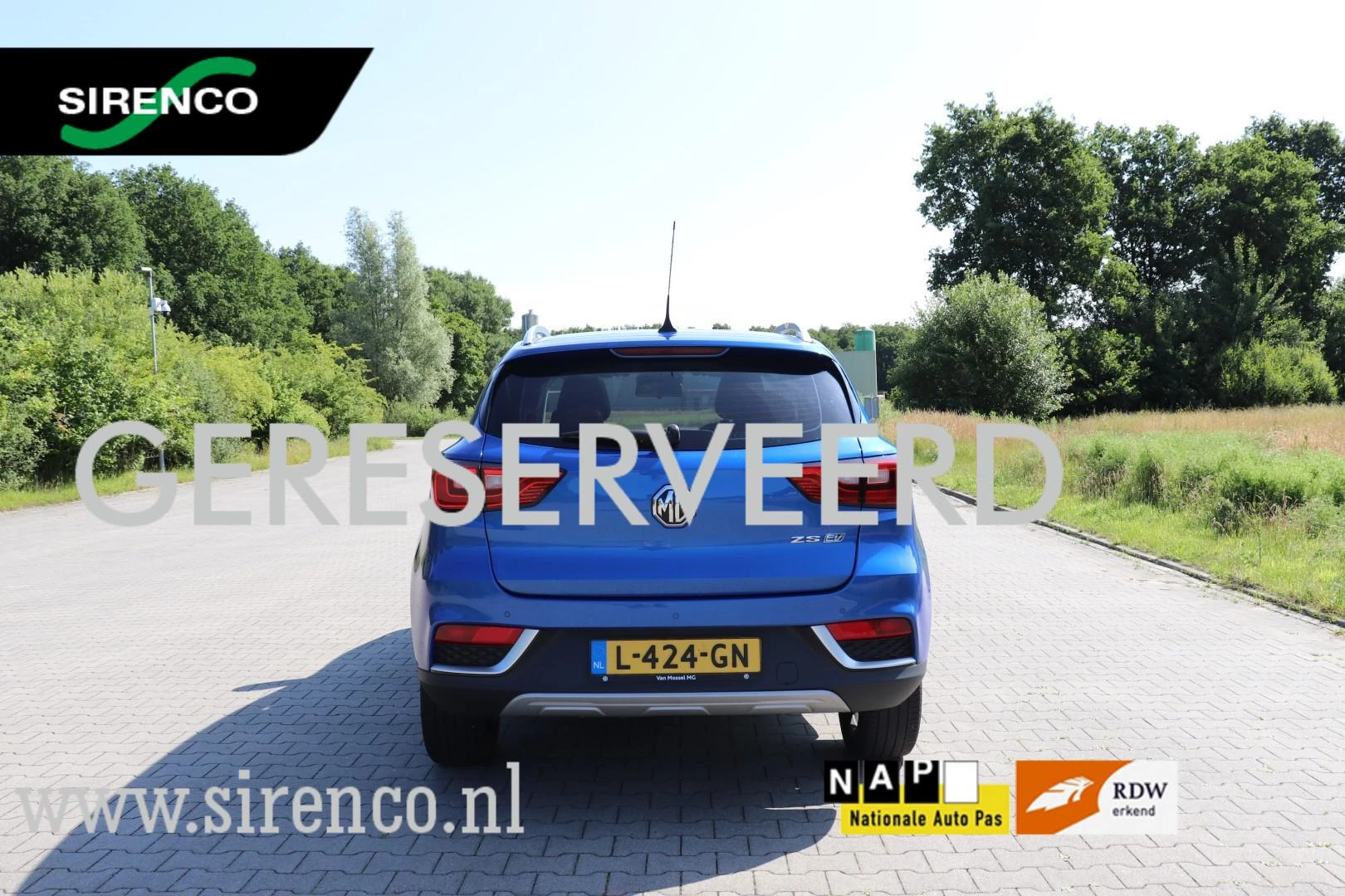 Hoofdafbeelding MG ZS EV