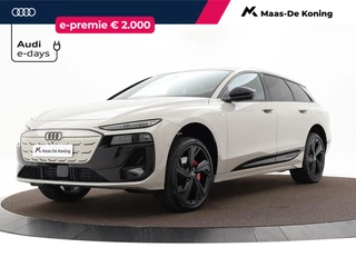 Hoofdafbeelding Audi A6 e-tron Audi A6 e-tron S edition e-tron 270kW/367pk 100kWh Avant Elektris Audi A6 e-tron S edition performance 367pk · Tech pro pakket · B&O Premium 3D met hoofdsteun luidsprekers · MMi Experience Pro