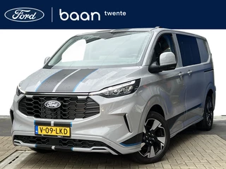 Ford Transit Custom 320 170 PK Sport Dubbel Cabine AWD | 2x schuifdeur | Verw. stuurwiel | Adaptive Cruise | Camera rondom | 19 inch | Navigatie / Apple Carplay | BLIS