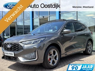 Ford Kuga 2.5 PHEV ST-Line X 243PK Elek. Trekhaak Panodak AGR Stoelen Adaptieve Cruise 2100KG Trekgewicht Winterpack Camera Blind-Spot Navi Climate B&O *Full Options*