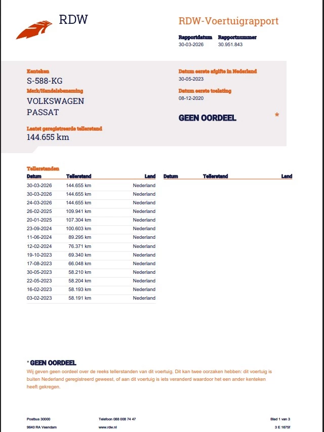 Hoofdafbeelding Volkswagen Passat