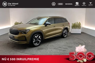 Skoda Kodiaq 1.5 TSI 204pk DSG PHEV Sportline Business | Trekhaak Zwenkbaar, Full LED Matrix Koplampen, Stoelverwarming |