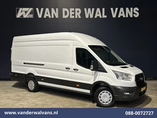 Ford Transit 2.0 TDCI 185pk L4H3 Jumbo Euro6 Airco | Camera | LED | Cruisecontrol | Verwarmde voorruit Parkeersensoren, Bijrijdersbank, 2800kg trekvermogen