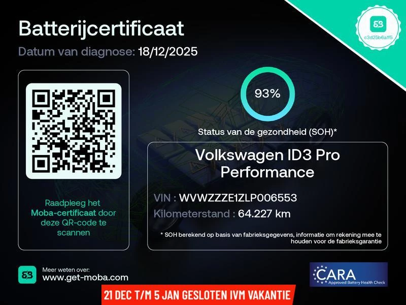 Hoofdafbeelding Volkswagen ID.3
