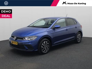 Volkswagen Polo Life Edition 1.0 TSI 95 pk 5 vern. Hand Velgen 'Essex', 15" lichtmetaal · Achteruitrijcamera · Parkeersensorachter ·  Multifunctioneel stuurwiel