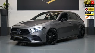 Mercedes-Benz A-klasse 220 AMG Premium Automaat-BURMESTER-ClIMA-CAMERA-KEYLESS-PANO-NIGHTPAKKET-MULTIBEAM-WINTERPAKKET
