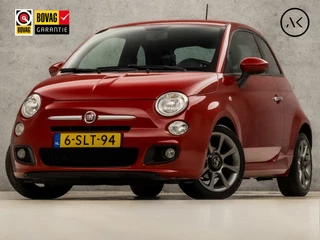 Fiat 500 0.9 TwinAir 500S (AIRCO, LEDER, ZWART HEMEL, SPORTSTOELEN, GETINT GLAS, LM VELGEN, NIEUWSTAAT)
