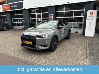 Hoofdafbeelding DS DS 3 DS DS 3 Automaat 1.2 Mild-Hybrid 136pk Performance Line All-in Prijs Camera/Cruise/Apple Carplay, Android auto/Two-tone/Navi Eurorepar