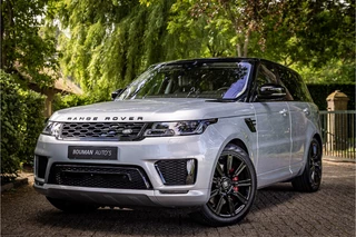 Hoofdafbeelding Land Rover Range Rover Sport Land Rover Range Rover Sport P400e HSE Dynamic Stealth Stoelventilatie Adaptive Cruise 360 Camera Panorama
