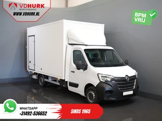 Renault Master 2.3 dCi 165 pk Bakwagen 420x235x225/ Laadklep/ Zijdeur/ Topspoiler/ Cruise/ Airco