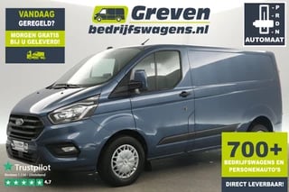 Ford Transit Custom 280 2.0 TDCI L1H1 Trend Automaat Airco Cruise Carplay Navi PDC 3 Persoons Elektrpakket Trekhaak