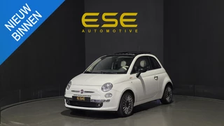Fiat 500 0.9 TwinAir Turbo Cult Leder | Panoramadak | Climate