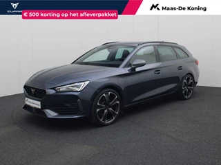 CUPRA Leon Sportstourer 1.4e-Hybrid 180kW/245PK VZ DSG · Camera + Parkeersensoren · Leder/stof · Trekhaak · Garantie tot april 2027 of 90000km.