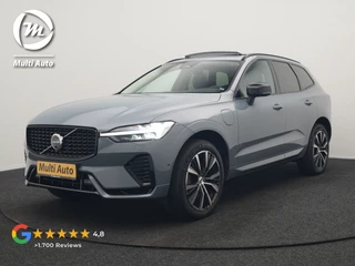 Volvo XC60 T6 AWD Plus Dark PHEV 350pk Dealer O.H. | Trekhaak Af Fabriek | Panodak | 360 Camera | Adaptive Cruise | Lederen Sportstoelen Memory & Verwarmd | 20'' L.M. | Keyless | Blis | Google Assistant | Apple Carplay | Stuur Verwarmd | DAB  | Plug In Hybrid |