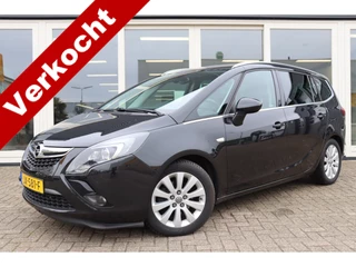 Opel Zafira Tourer 1.4 Cosmo 7p., Cruise Control, Airco, Camera, Trekhaak, Navi, Leder, Prijs Is Rijklaar Inclusief 6 Maanden Garantie