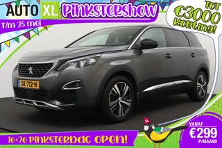 Peugeot 5008 1.6 BlueHDI Aut. GT-Line 7-Pers Trekhaak Memory 19'LMV Dodehoek