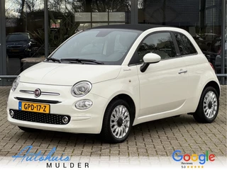 Fiat 500 1.0 Hybrid Cabrio Climate control/Cruise/Navi/Leer/LM-Velgen