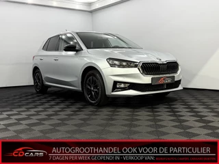 Hoofdafbeelding Škoda Fabia Škoda Fabia 1.0 TSI Business Edition Camera, Apple carplay, Keyless start, Virtual desk, Airco, Stoelverwarming, A start stop, Cruise control, Lichtmetalen velgen