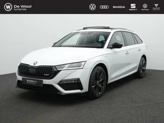Skoda Octavia Combi 1.4 TSI 245 pk DSG RS iV PHEV Business | Panoramadak | Geheugen-/massagestoelen | Head-up display | Canton | Matrix LED | Leder/alcantara