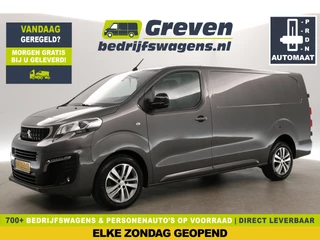 Peugeot Expert 2.0 BlueHDI 145PK L3H1 Automaat 360 Camera Airco Cruise Carplay LED 3 Persoons Navi PDC 17"LMV Trekhaak