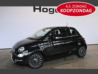 Hoofdafbeelding Fiat 500 Fiat 500 0.9 TwinAir Turbo Lounge Automaat Carplay Stoelverwarming Schuifdak Inruil Mogelijk!