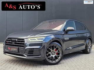 Audi SQ5 3.0 TFSI Quattro 354pk Luchtvering Rs stoelen HUD Trekhaak Carbon Memory 360camera Sfeerverlichting Dodehoek Carplay