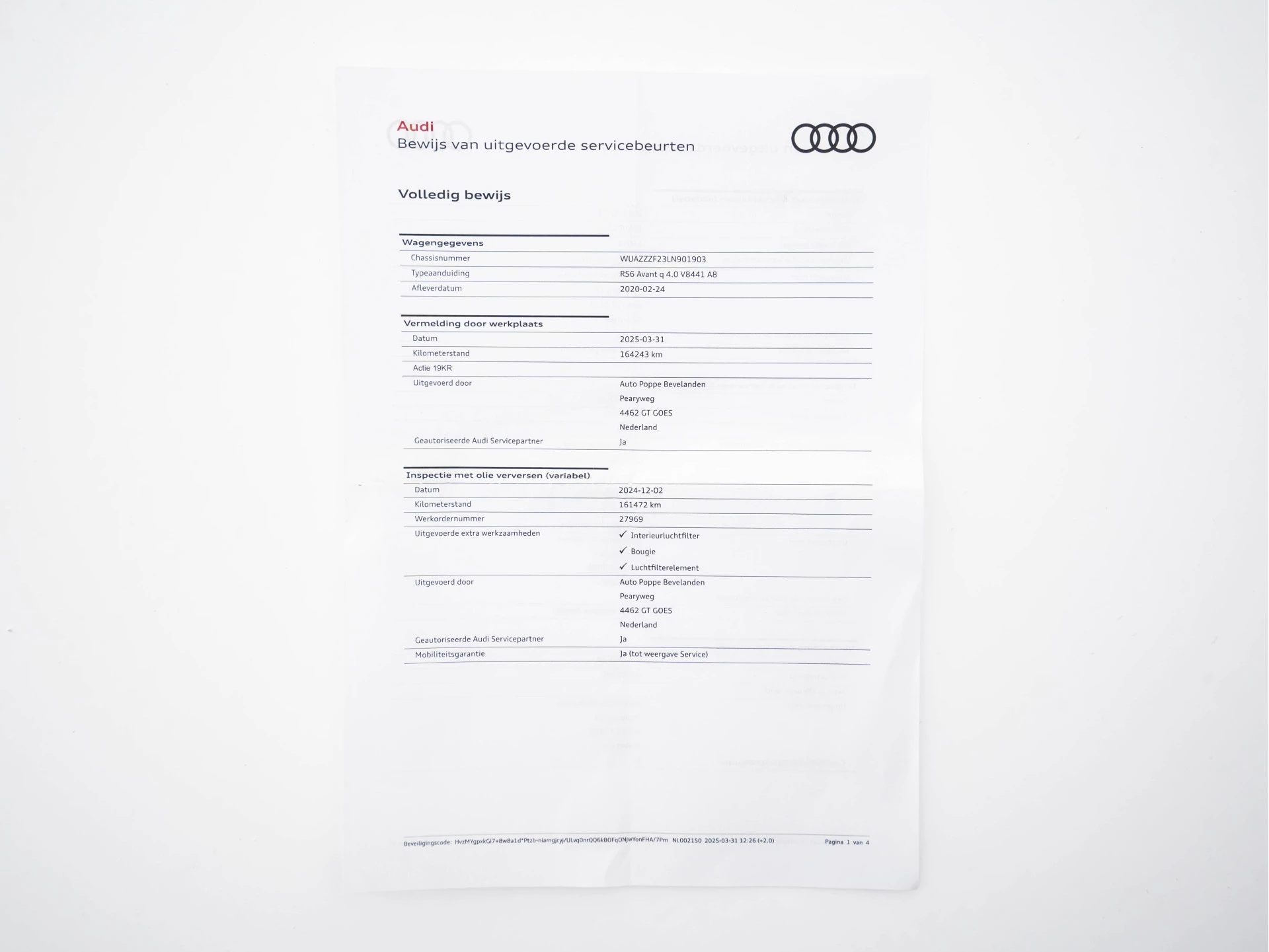 Hoofdafbeelding Audi RS6